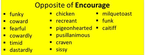 Encourage antonym. Things To Know About Encourage antonym. 