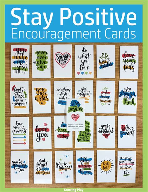Encouragement Printable Cards