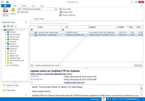 Encryptomatic PST Viewer Pro 2024 v9.0.1598.0 With Crack