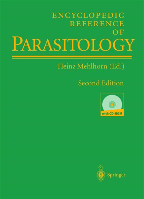 Read Online Encyclopedic Reference Of Parasitology Biology Structure Function  Diseases Treatment Therapy With Cdrom By Heinz Mehlhorn