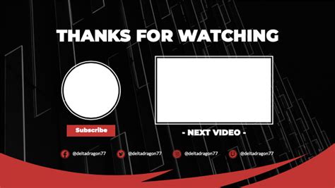 End Card Template