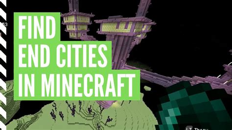 End city finder. Jun 26, 2022 · updated Jun 26, 2022. Minecraft's End Cities are large structures that only appear in The End, specifically the Outer Islands. To get to the Outer Islands, you need to defeat the Ender Dragon ... 
