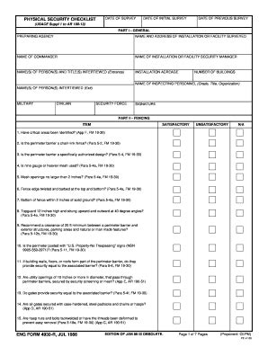 End of Day Security Check Form airSlate SignNow
