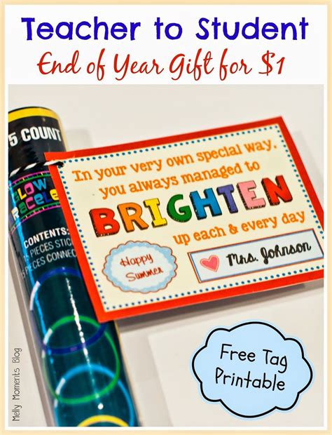 End of Year gift for students. Teachers will save time and money with