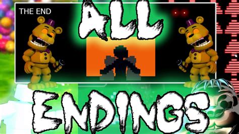 End of fnaf world. The "Universe Ending... Really? is an ending referencing the original Universe End ending in FNAF World. It is achieved by talking to an NPC version of a playable character before unlocking them, when this moment occurs, the dialogue will continue as normal, until a few moments later where the background disappears, character sprites inverted and their … 