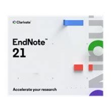 EndNote 21 Reference Manager  DISC . 