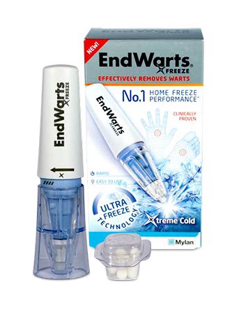 EndWarts® FREEZE easy home freeze treatment to remove warts