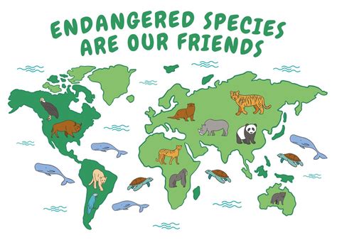 Endangered Species Map (2024) Species of Concern