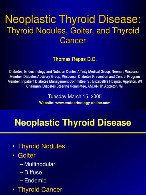 Endemic goiter and endemic thyroid disorders - PubMed