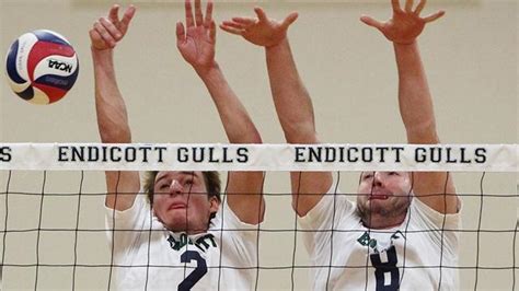 Endicott knocks off eight seed MIT in three sets 