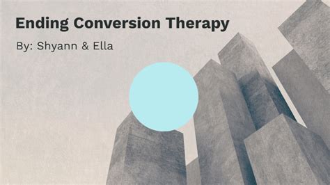 Ending Conversion Therapy