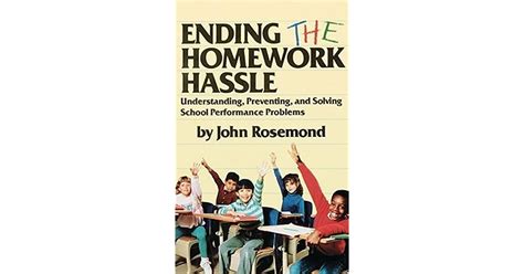 Ending the homework hassle john rosemond. - Seminari di cultura tecnologica della progettazione.