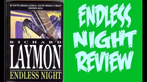 Endless Night by Richard Laymon Review - YouTube