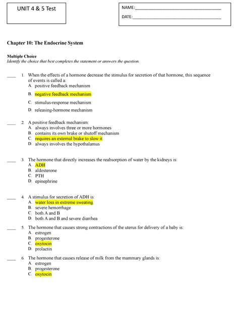 Endocrine system multiple choice study guide. - A grandmothers guide to babysitting times have changed practical advice and space for important information.