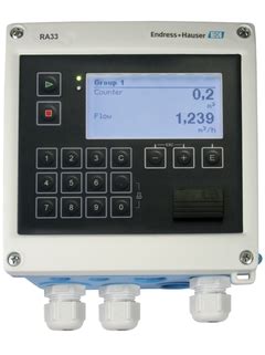 Endress+Hauser RA33 Specifications