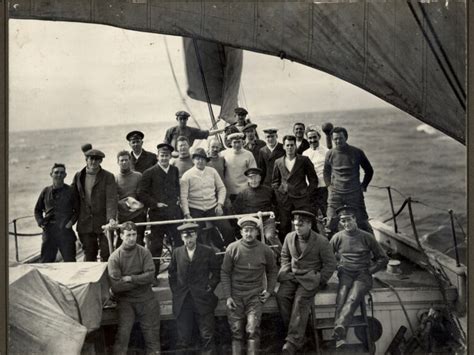 Endurance crew members on a ship found