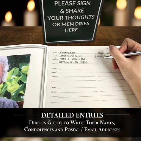 Download Enduring Legacy Hardcover Funeral Guest Book Memorial Guest Book Registration Book Condolence Book Remembrance Book Contemporary Matte Finish Hard Cover By Konig House Guest Books
