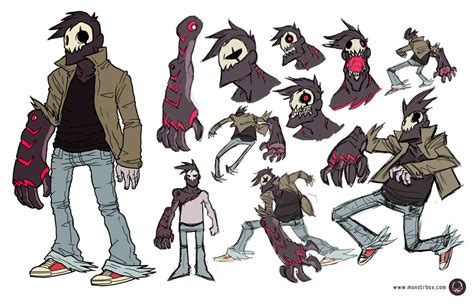 Enemy Concept Art by monstrbox on DeviantArt Character design