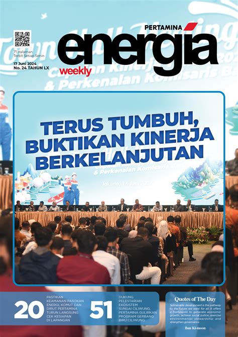 Energia Weekly 15 Juni 2024 - Pertamina