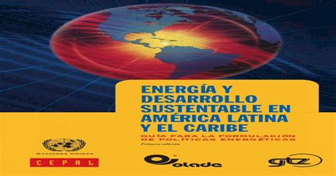 Energia y desarrollo sustentable en america latina y el caribe. - An introduction to information retrieval solution manual.