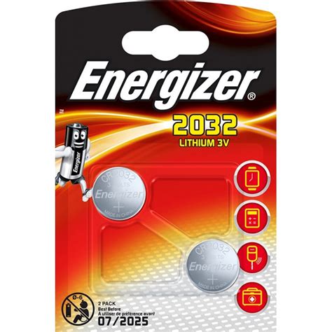 Energizer Lithium CR2032 FSB2# 2032 Toolstation