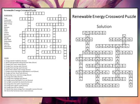 Energy Source Crossword Clue