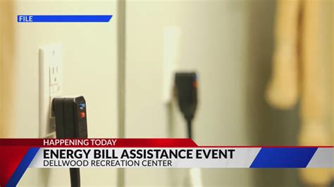 Energy bill assistance event happening today