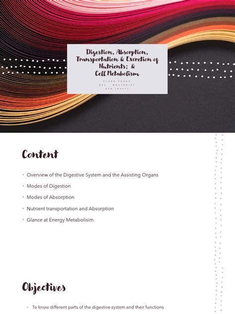 Energy metabolism pdf. pdf from BIO 175 at Wake Tech.  The process of digestion...
