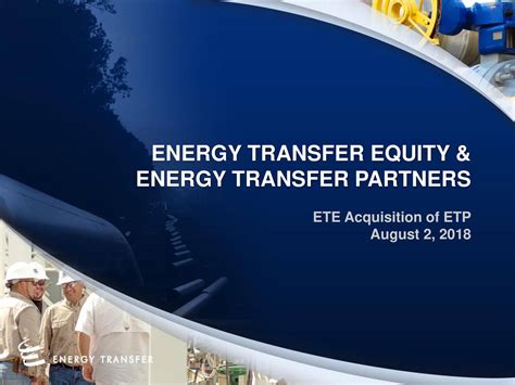 Energy transfer partners stock. Things To Know About Energy transfer partners stock. 