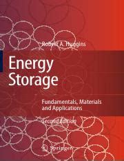 Download Energy Storage Fundamentals Materials And Applications By Robert A Huggins