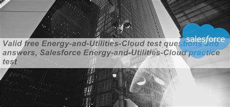 Energy-and-Utilities-Cloud Online Test