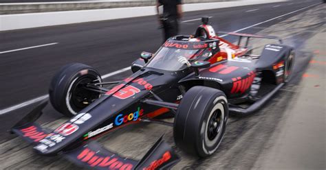 Enerson to make Indy 500 bid; 2nd day of testing washed out