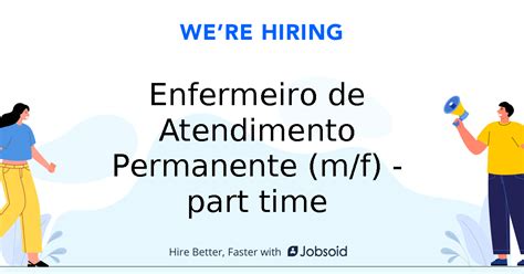 Enfermeiro de Atendimento Permanente - Urgent Hiring