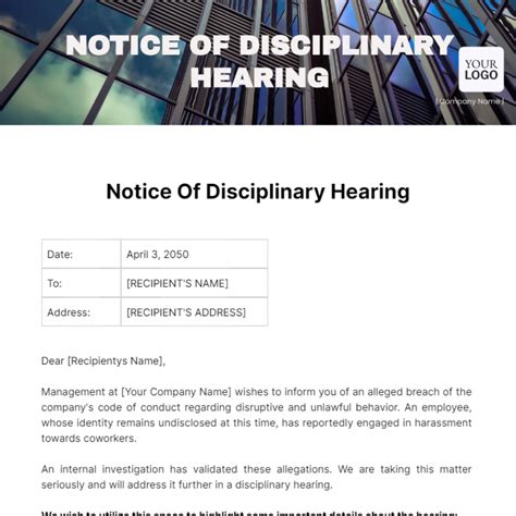 Enforcement Notice - Hearing - IIROC to Hold Disciplinary