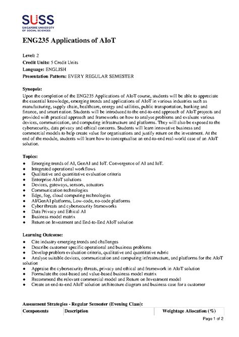 Eng235 uoft.  Concomitantly, we will explore the following questions: To...