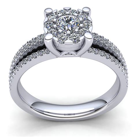 Engagement ring prices. 1 Carat Diamond Rings. Our 1 carat diamond rings are an excellent choice to honor your engagement. Finding a ring that speaks to your style is effortless, as we offer remarkable cuts to choose from. If you favor timeless designs, explore our 1 carat rings with a cushion cut or round brilliant cut. If you are drawn to a more romantic … 