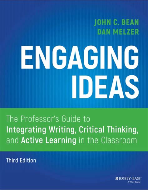 Engaging ideas the professors guide to integrating writing critical thinking and active learning in the classroom. - Cummins signature isx and qsx15 factory service repair manual.