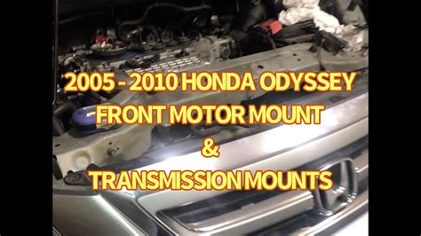 Engine mount replacement cost honda odyssey.  1x Front Motor Mount w/ ...