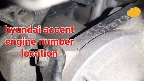 Engine number location.  We’ll explain the differences between these tw...