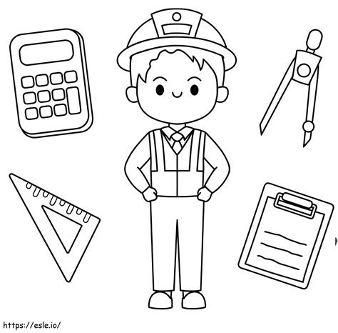 Engineer Coloring Pages Coloring Pages