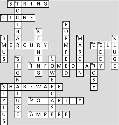 Engineering Crossword 10 Circuit Cellar
