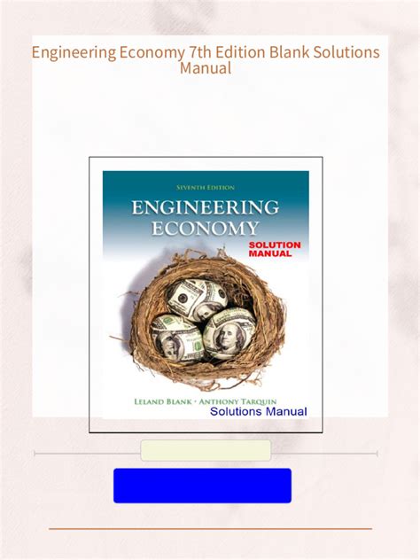 Engineering Economy 7th Edition Test Bank Pdf