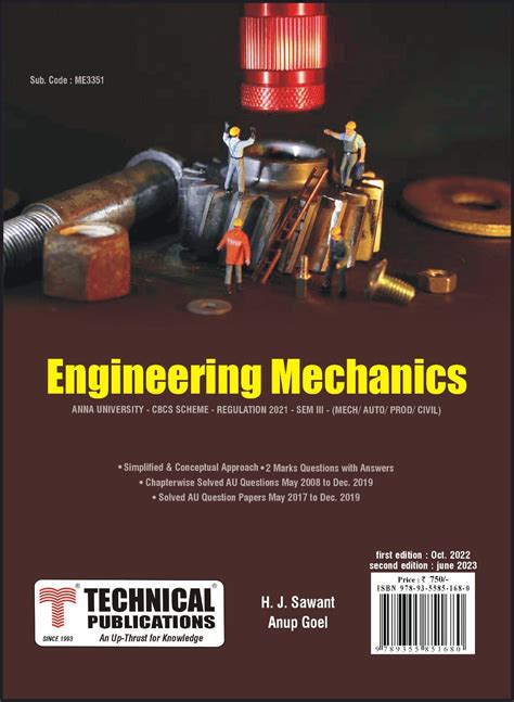 Engineering Mechanics For Anna Engineering Mechanics A Revision Of Notes On Machine Design
