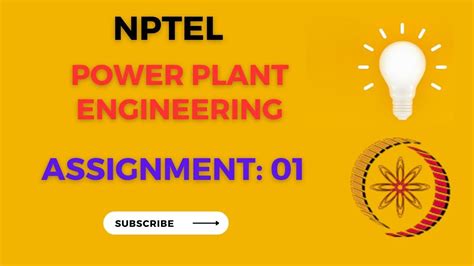 Engineering Power Nptel Plant