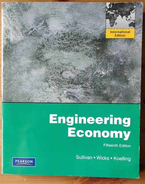 Engineering economy 15th edition sullivan textbook. - Manuale per mangiatore di alghe cadetto.
