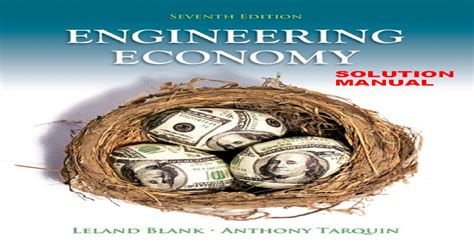 Engineering economy blank tarquin solution manual. - California drivers written test study guide.