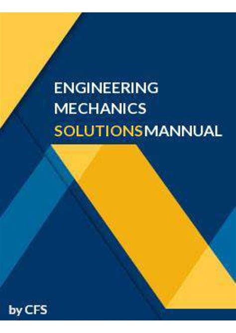 Engineering mechanics dynamics solutions manual 7. - Principi di gestione finanziaria e manuale della soluzione applicativa.