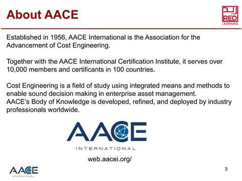 Engineering professional.  Join AACE for certification, resources, and a ...