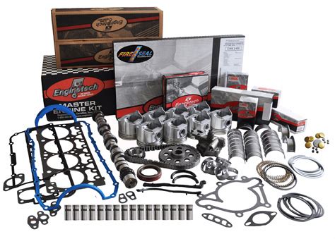 These complete kits offer quality and dependability that engine builders expect from the engineers at Enginetech. . Enginetech