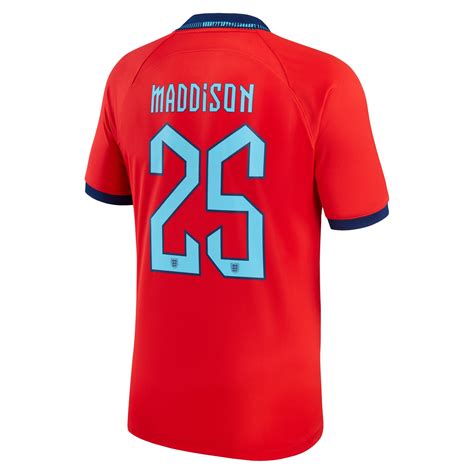 England Home Stadium Shirt 2024 - Kids with Maddison 25 printing